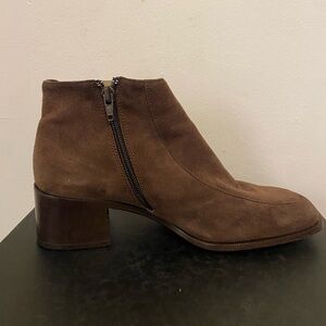 Bruno Magli Suede Ankle Boots